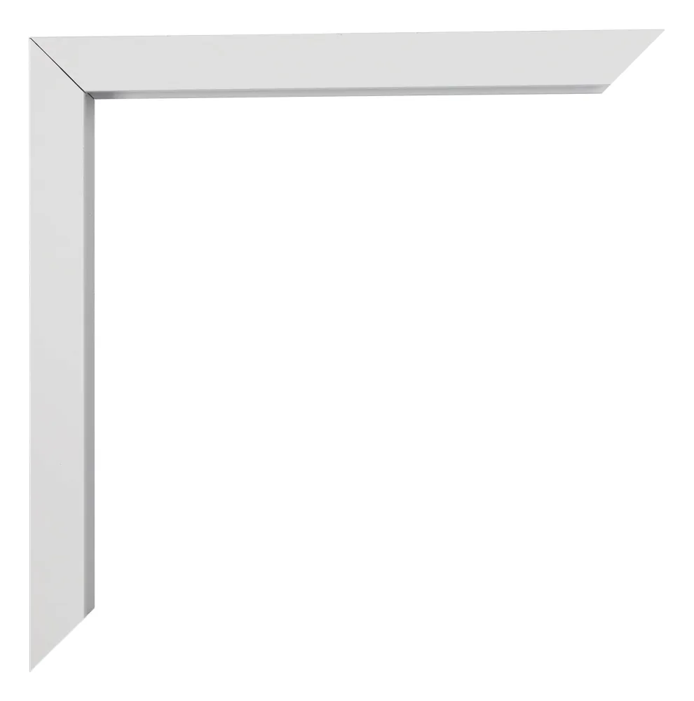 Bilderrahmen 61x91,5 cm - Weiß - Aluminium - Virginia