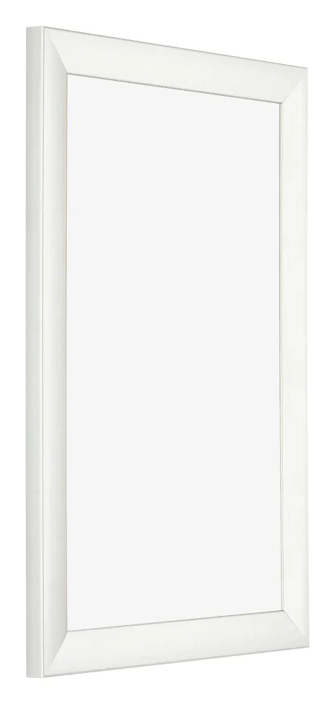 Bilderrahmen 61x91,5 cm - Weiß Gemasert - MDF - Pisa