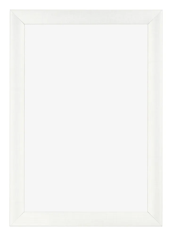 Bilderrahmen 61x91,5 cm - Weiß Gemasert - MDF - Pisa