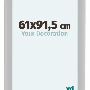Bilderrahmen 61x91,5 cm - Weiß Matt - MDF - Como