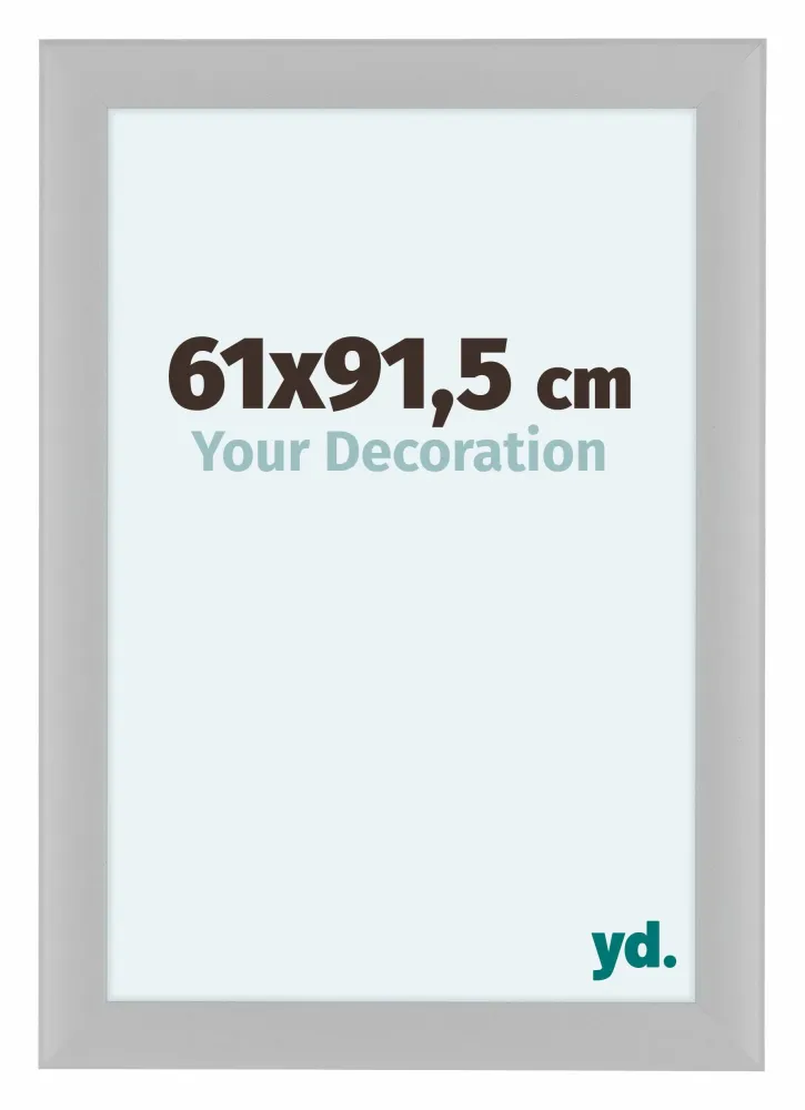 Bilderrahmen 61x91,5 cm - Weiß Matt - MDF - Como