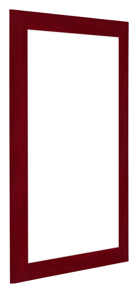 Bilderrahmen 61x91,5 cm - Weinrot Gewischt - MDF - Como