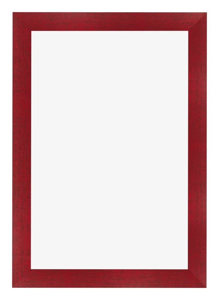 Bilderrahmen 61x91,5 cm - Weinrot Gewischt - MDF - Pisa