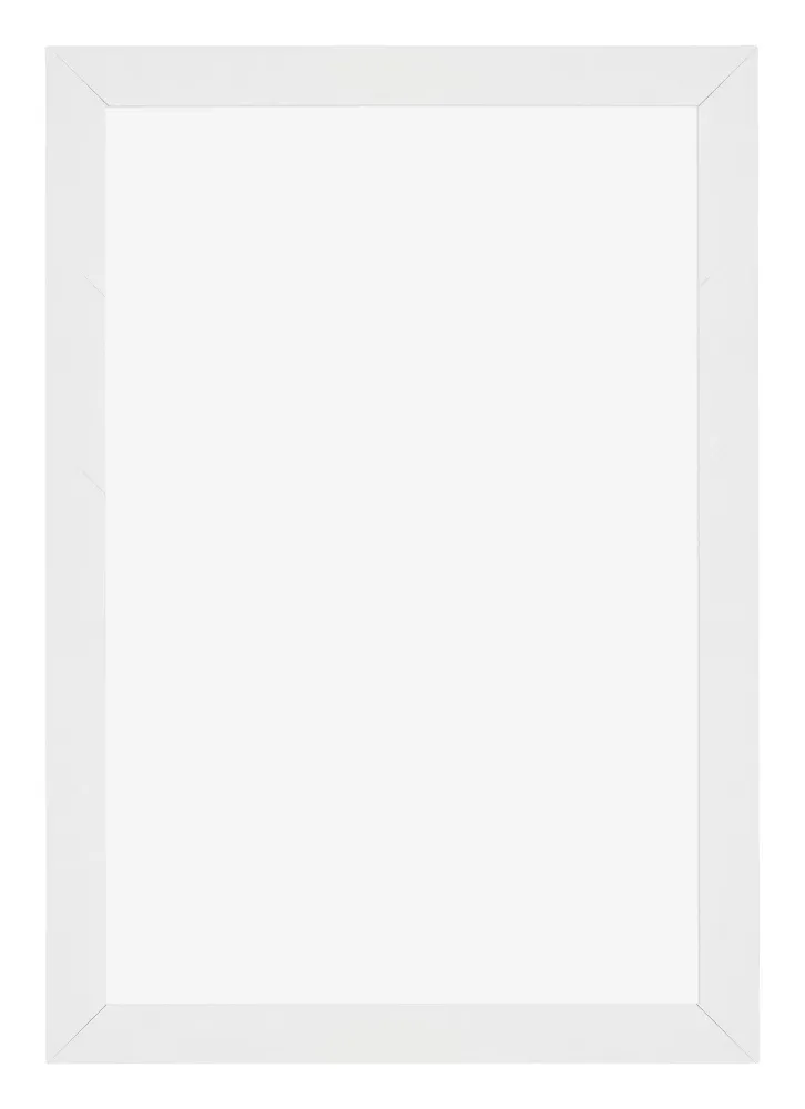 Bilderrahmen 61x91,5 cm - Weiss Hochglanz - MDF - Mura