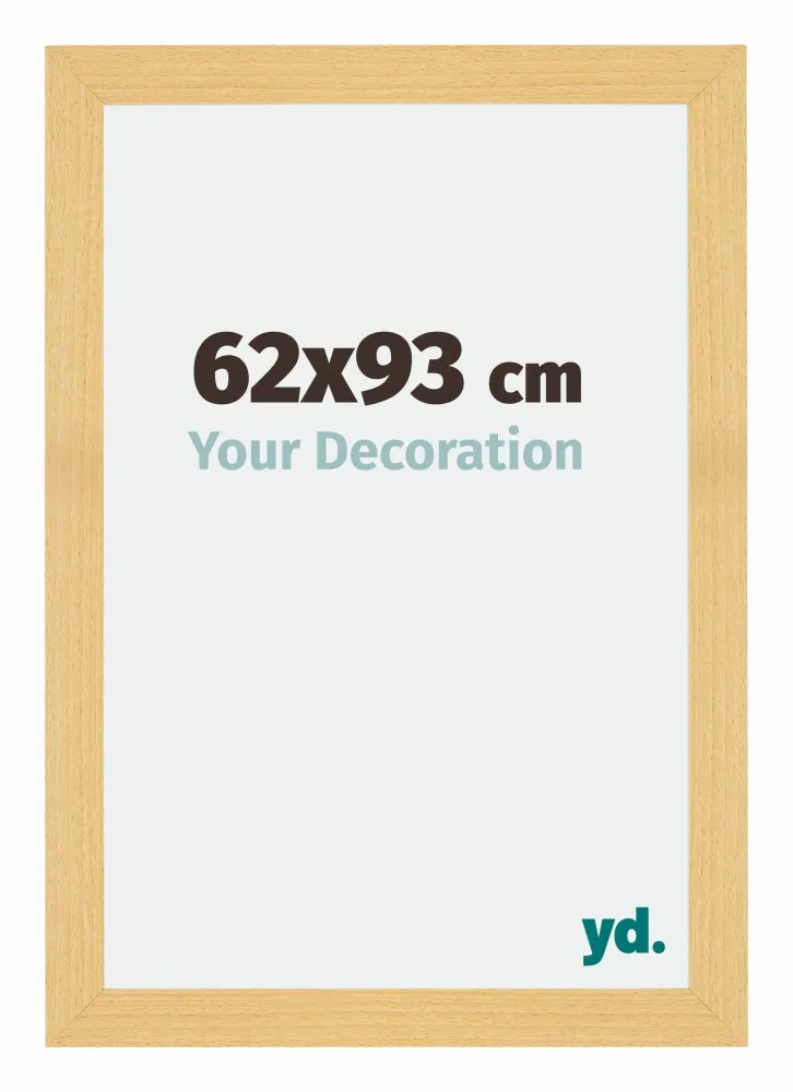 Bilderrahmen 62x93 cm - Buche Dekor - MDF - Mura