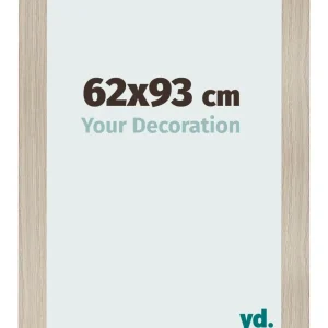 Bilderrahmen 62x93 cm - Eiche Hell - MDF - Pisa