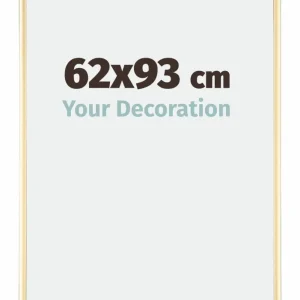 Bilderrahmen 62x93 cm - Gold - Aluminium - Kent