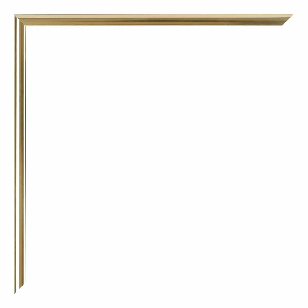 Bilderrahmen 62x93 cm - Gold - Aluminium - Kent