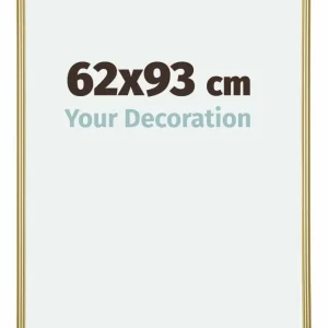 Bilderrahmen 62x93 cm - Gold - Kunststoff - Annecy