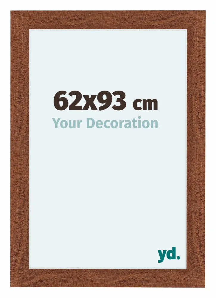Bilderrahmen 62x93 cm - Nussbaum - MDF - Como