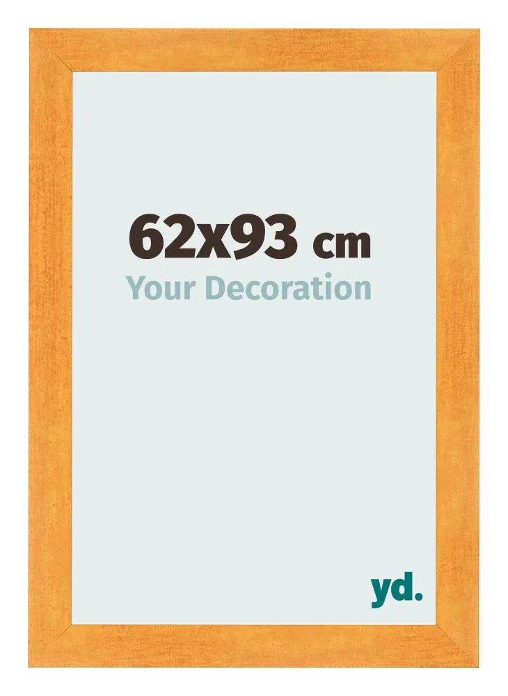 Bilderrahmen 62x93 cm - Orange - MDF - Pisa
