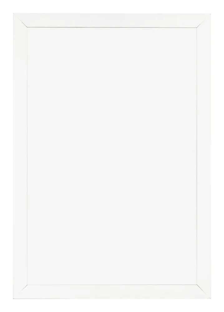 Bilderrahmen 62x93 cm - Weiß Hochglanz - MDF - Bologna