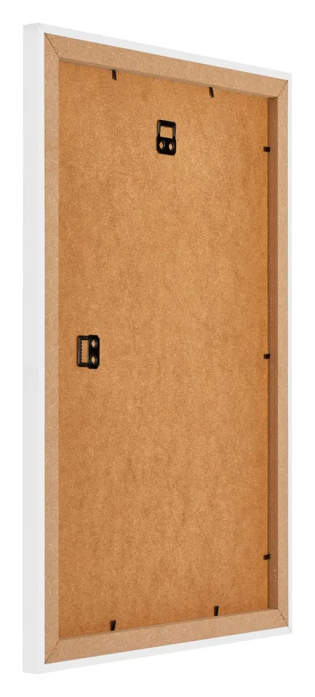 Bilderrahmen 62x93 cm - Weiss Hochglanz - MDF - Mura