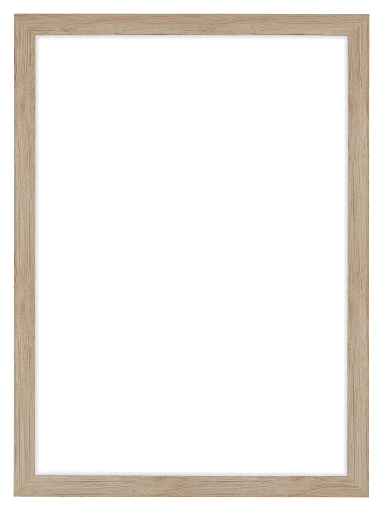 Bilderrahmen 67x98 cm - Eiche Hell - MDF - Como