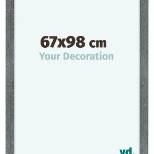 Bilderrahmen 67x98 cm - Eisen Gewischt - MDF - Como