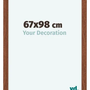 Bilderrahmen 67x98 cm - Nussbaum - MDF - Como