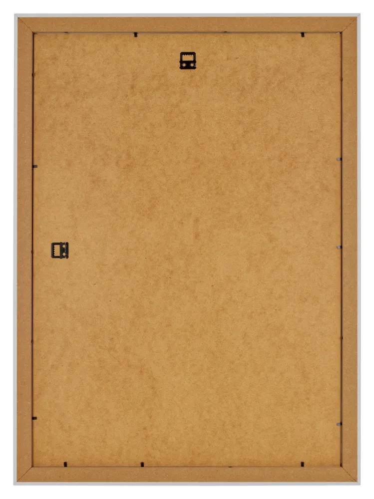 Bilderrahmen 67x98 cm - Weiß Gemasert - MDF - Como