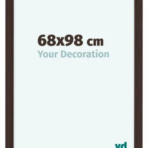 Bilderrahmen 68x98 cm - Eiche Dunkel - MDF - Como