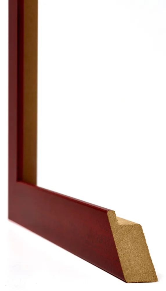 Bilderrahmen 68x98 cm - Nussbaum Dunkel - MDF - Mura