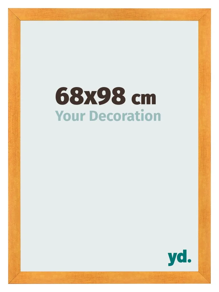 Bilderrahmen 68x98 cm - Orange - MDF - Pisa