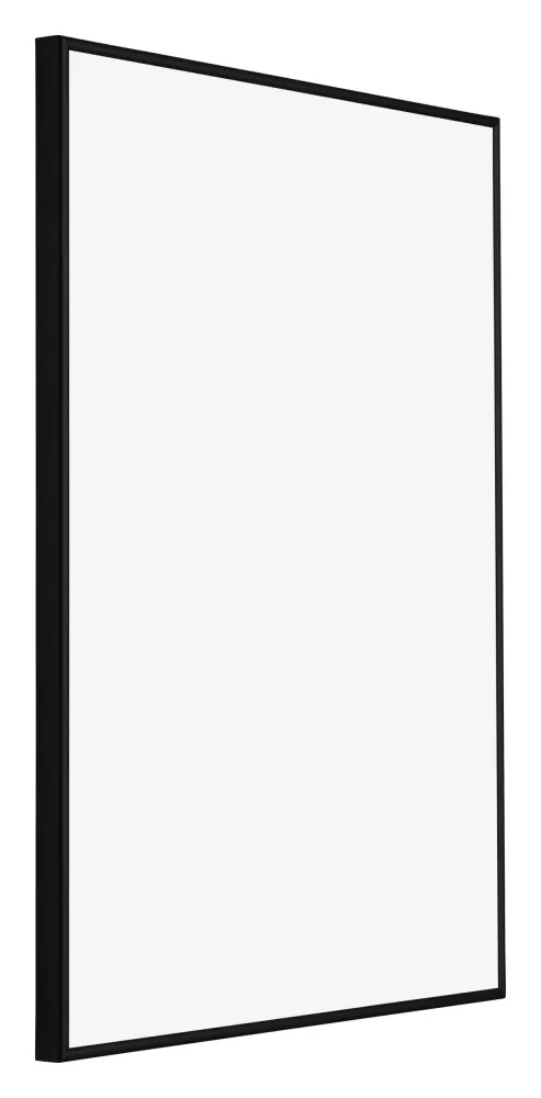 Bilderrahmen 68x98 cm - Schwarz Hochglanz - Aluminium - Miami