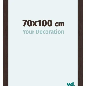 Bilderrahmen 70x100 cm - Eiche Dunkel - MDF - Como