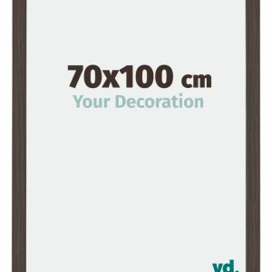 Bilderrahmen 70x100 cm - Eiche Dunkel - MDF - Mura