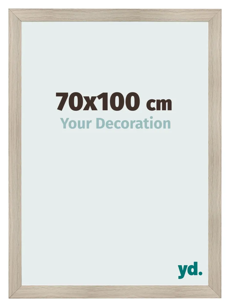 Bilderrahmen 70x100 cm - Eiche Hell - MDF - Pisa