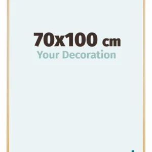 Bilderrahmen 70x100 cm - Gold Vintage - Aluminium - Kent