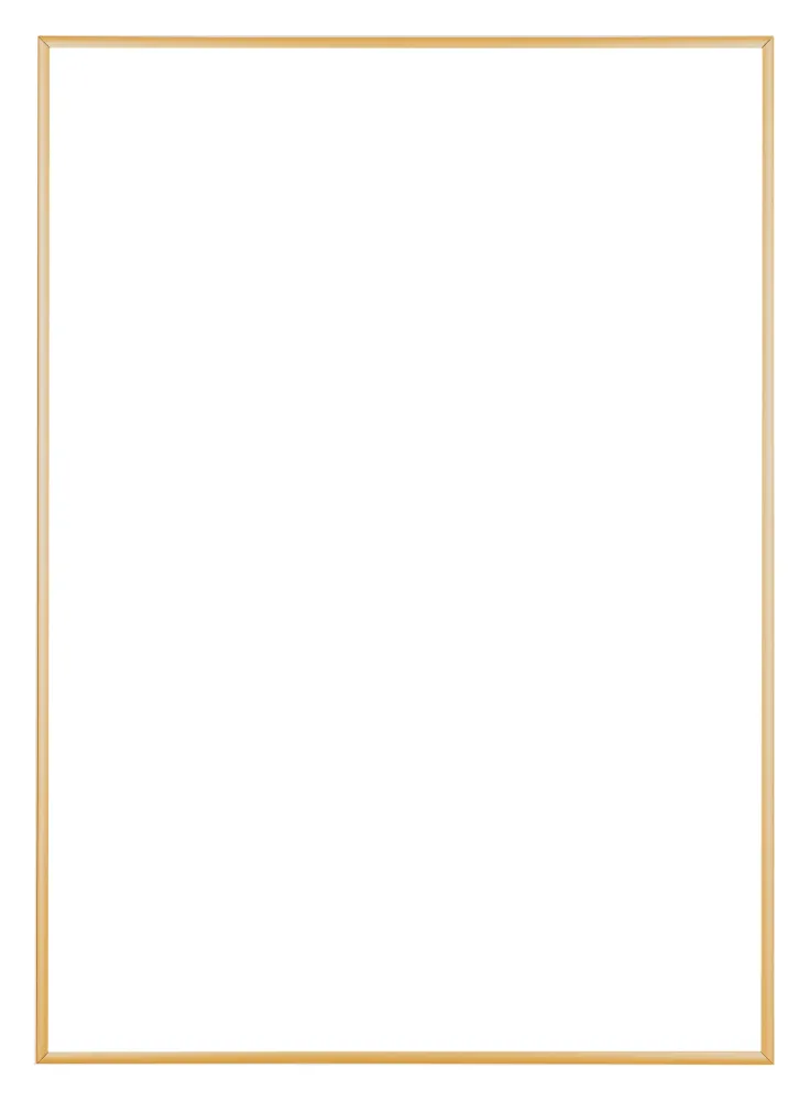 Bilderrahmen 70x100 cm - Gold Vintage - Aluminium - Kent