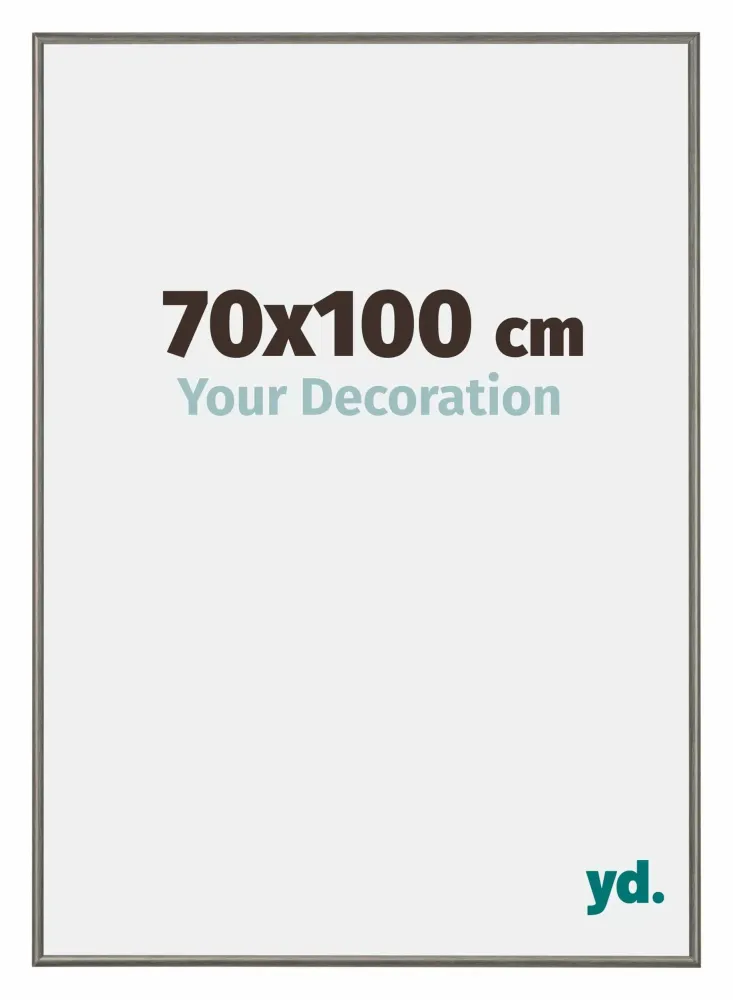Bilderrahmen 70x100 cm - Mercury Struktur - Aluminium - New York