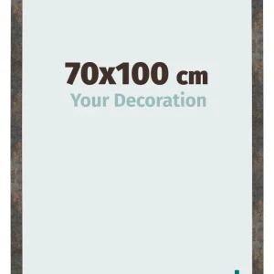 Bilderrahmen 70x100 cm - Oxidiertes Metall - MDF - Bologna