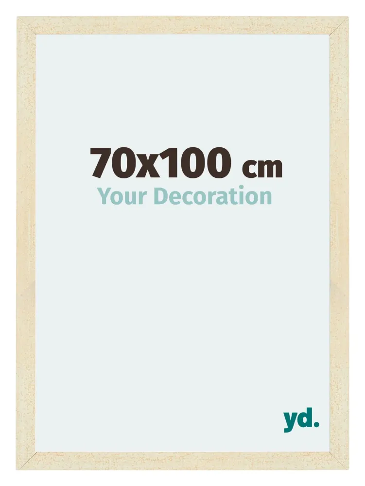 Bilderrahmen 70x100 cm - Sand Gewischt - MDF - Mura