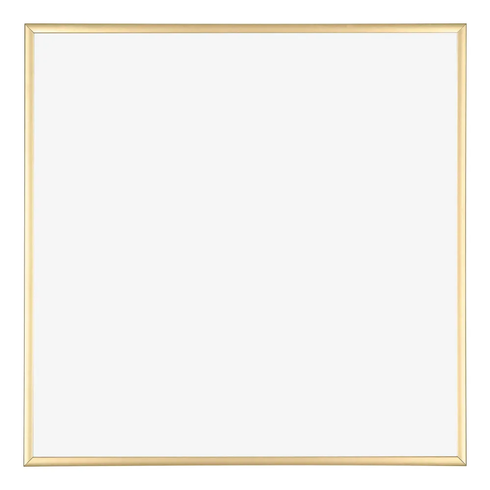 Bilderrahmen 70x70 cm - Gold - Aluminium - Kent