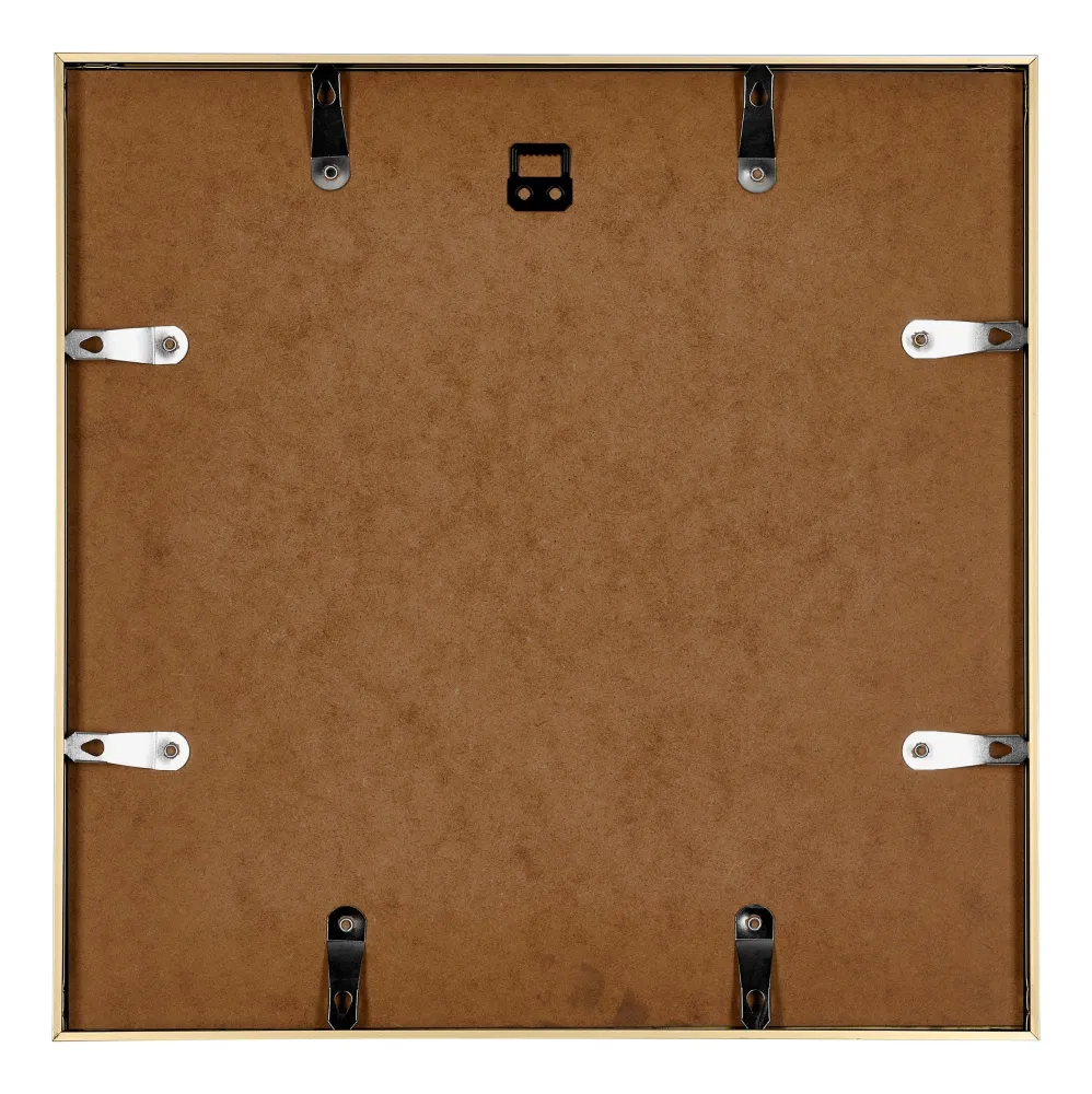 Bilderrahmen 70x70 cm - Gold - Aluminium - Kent