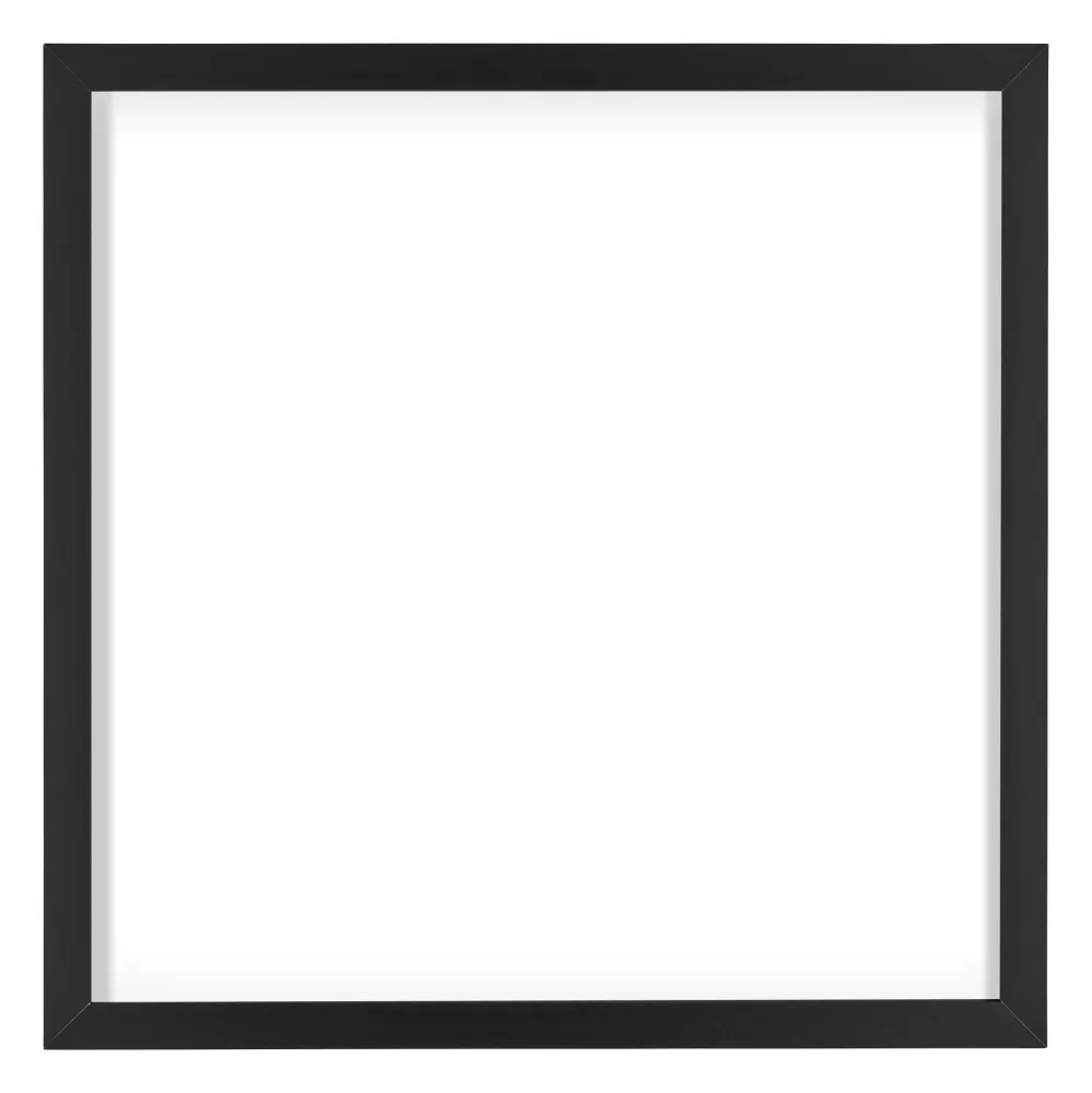 Bilderrahmen 70x70 cm - Schwarz - Aluminium - Virginia
