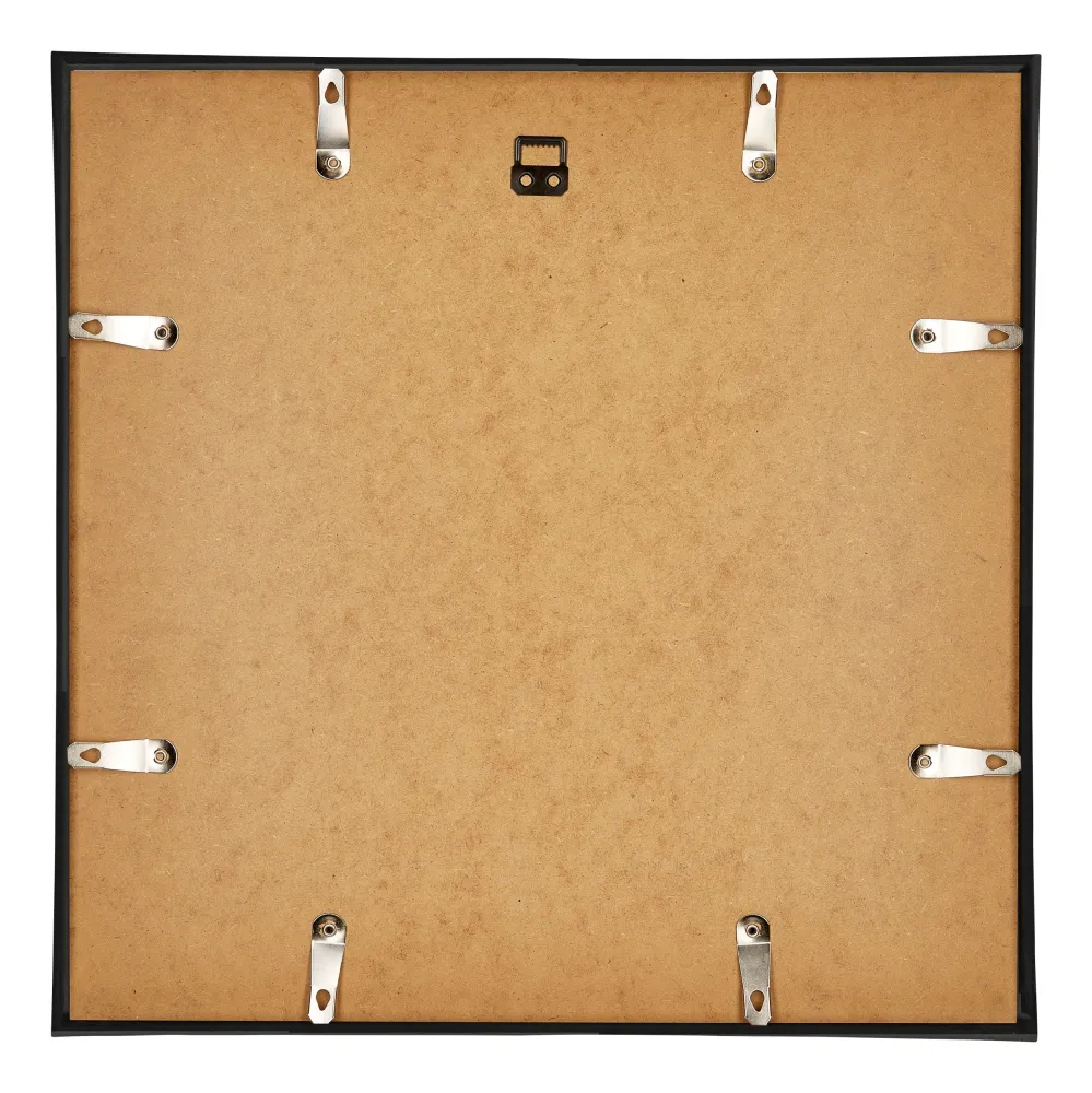 Bilderrahmen 70x70 cm - Schwarz Matt - Kunststoff - Annecy