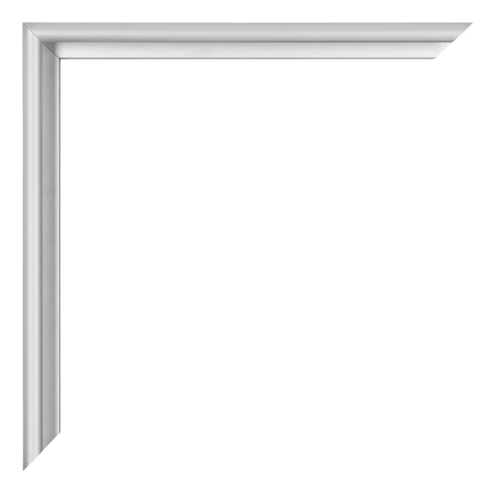 Bilderrahmen 70x70 cm - Silber Matt - Aluminium - Miami
