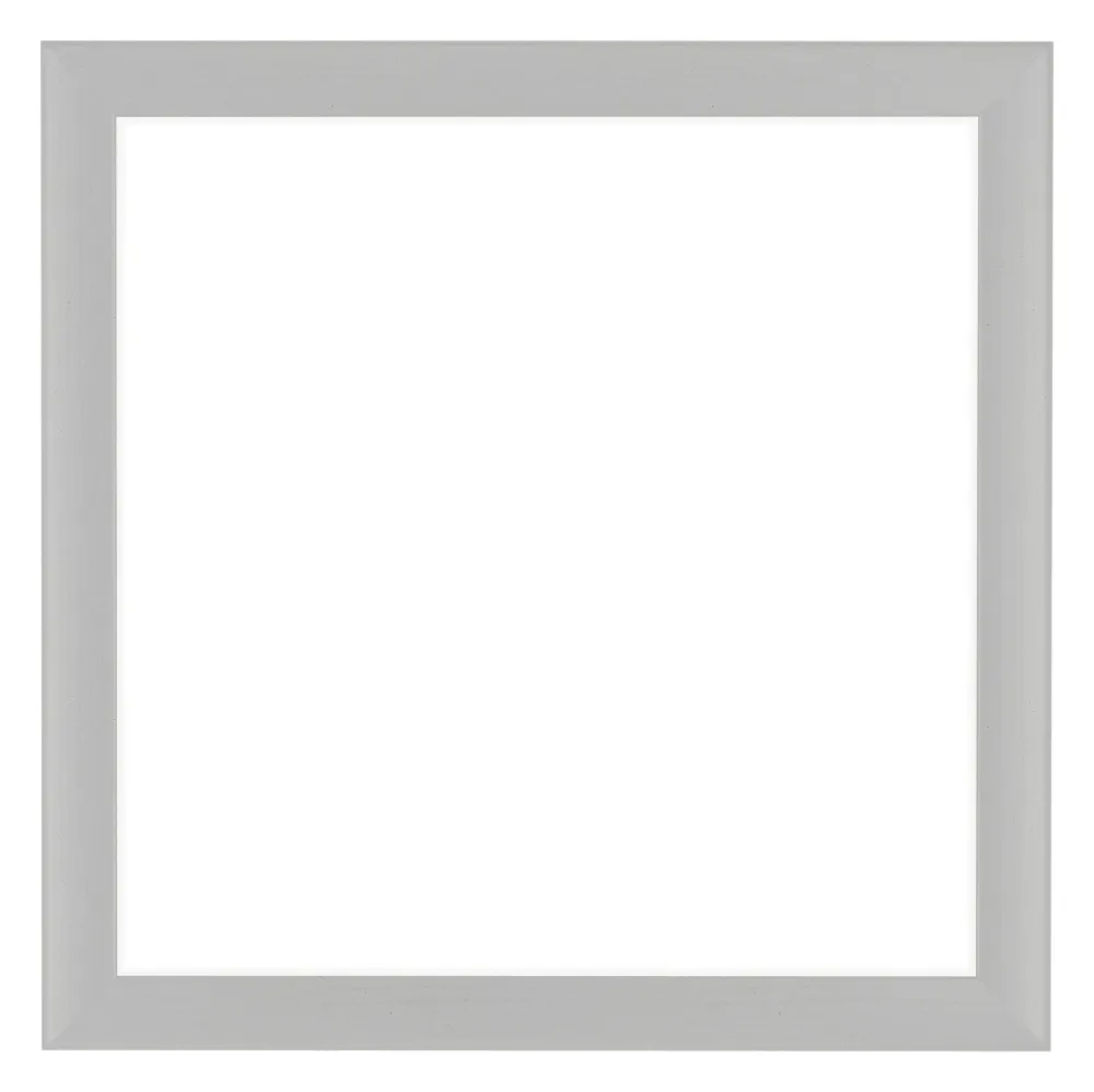 Bilderrahmen 70x70 cm - Weiß Gemasert - MDF - Como