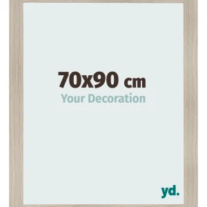 Bilderrahmen 70x90 cm - Eiche Hell - MDF - Pisa