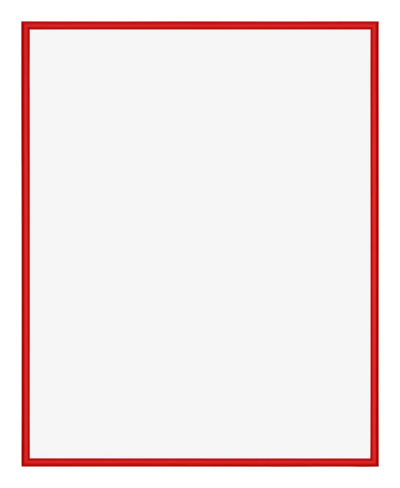 Bilderrahmen 70x90 cm - Ferrari Rot - Aluminium - New York