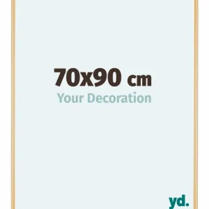 Bilderrahmen 70x90 cm - Gold Vintage - Aluminium - Kent