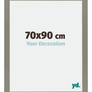 Bilderrahmen 70x90 cm - Grau - MDF - Mura