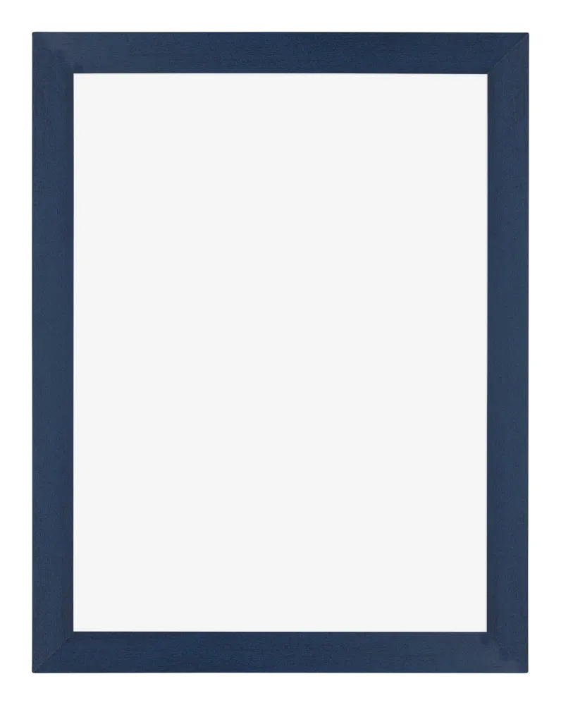Bilderrahmen 75x100 cm - Dunkelblau Gewischt - MDF - Mura