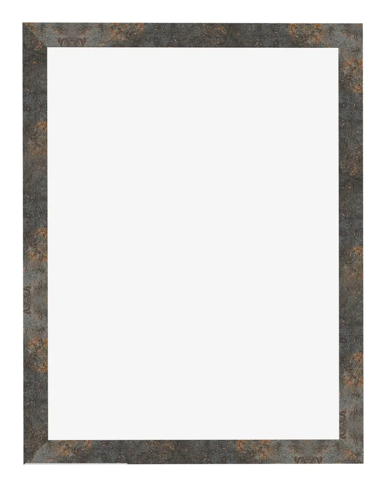 Bilderrahmen 75x100 cm - Oxidiertes Metall - MDF - Bologna