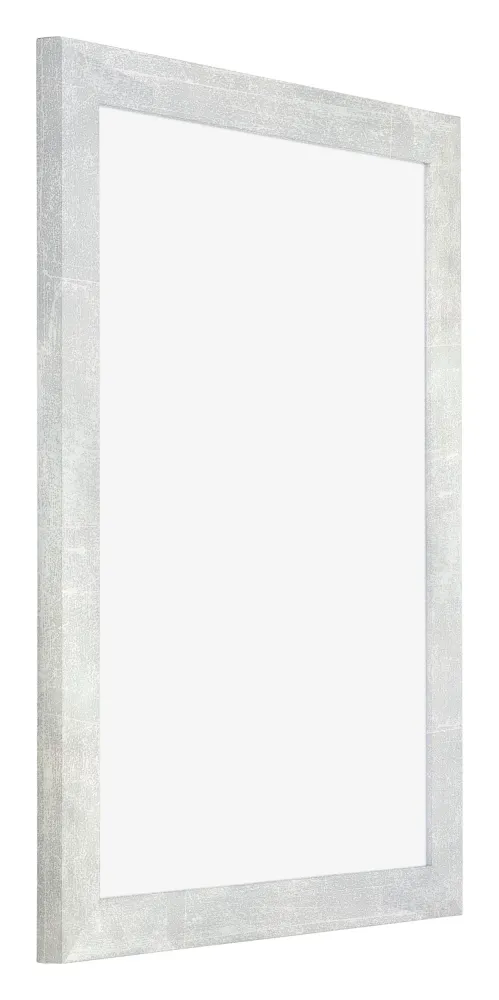 Bilderrahmen 75x100 cm - Silberglanz Vintage - MDF - Mura