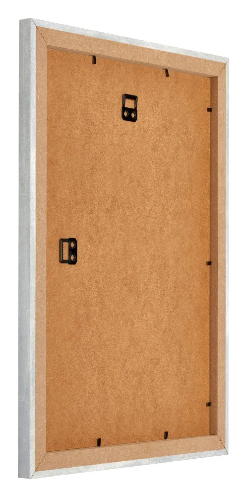Bilderrahmen 75x100 cm - Silberglanz Vintage - MDF - Mura