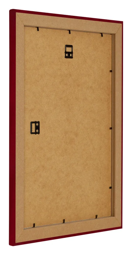 Bilderrahmen 75x100 cm - Weinrot Gewischt - MDF - Como