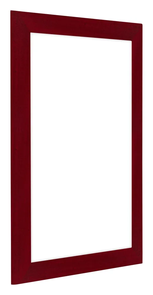 Bilderrahmen 75x98 cm - Weinrot Gewischt - MDF - Como
