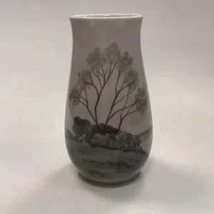 Bing og Grøndahl Art Nouveau Vase med Træer No. 526/5210